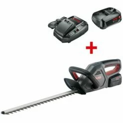 AL-KO 18 V Bosch Home And Garden Compatible Cercless Trims HET HT 1845 Set Avec Batterie 18 V 2,5 Ah +